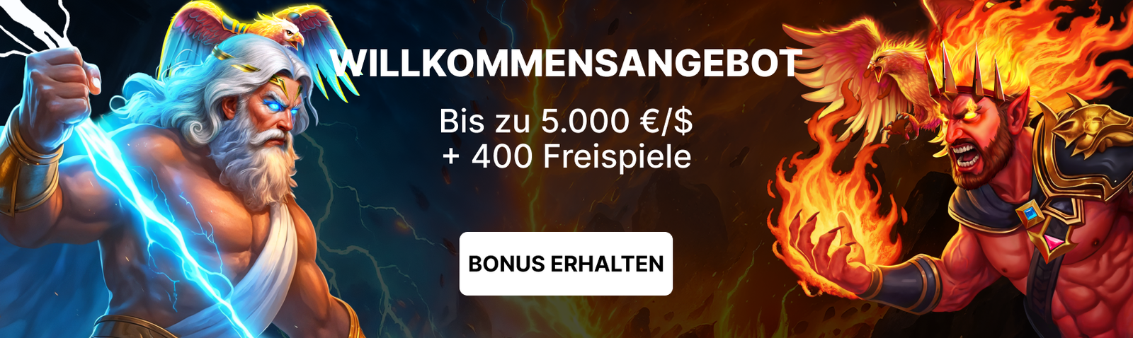 KnightSlots Casino Willkommensbonus Banner Deutschland